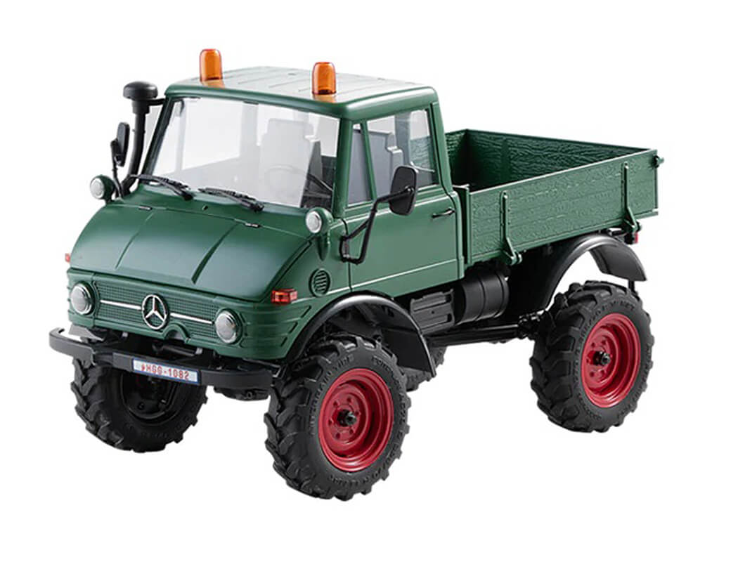 FMS 1/24 FCX24 Unimog Crawler RTR - Groen afbeelding