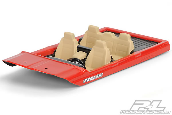 Interior Clear Body voor 1/10 Crawler