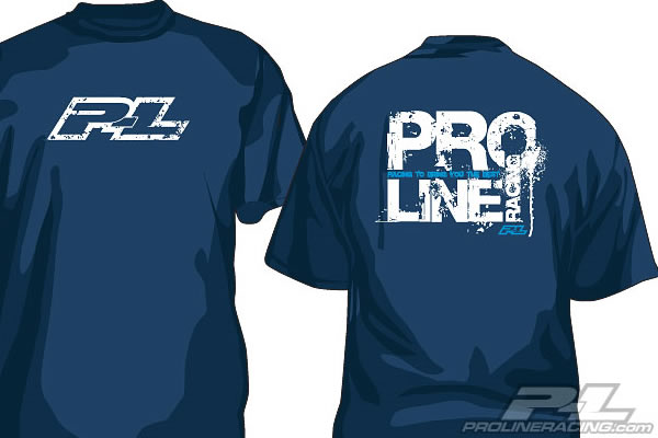 Proline Stamped T-Shirt - Blauw - L afbeelding