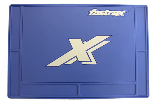 Fastrax pitmat groot - Blauw