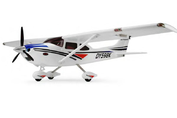 Dynam Cessna Sky Trainer brushless 4ch electro vliegtuig 2,4 ghz RTF - Incl. 6 Assige Gyro