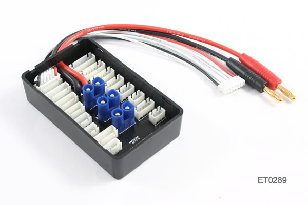 Etronix ParaBoard met EC3 & XH stekker afbeelding