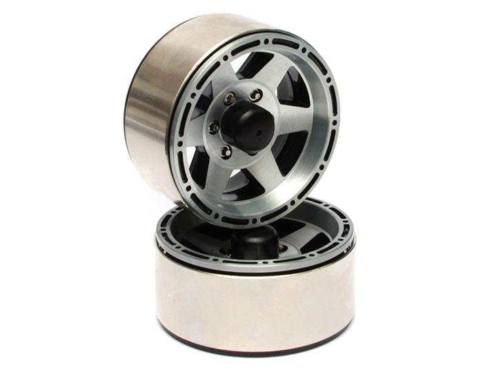 Boom Racing EVO 1.9 High Mass Beadlock Aluminum Wheels Star-6