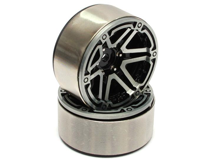 Boom Racing EVO 1.9 High Mass Beadlock Aluminum Wheels Star-5