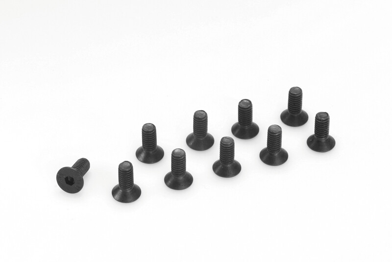 Verzonken schroef met binnenzeskant, M4X10, Staal (10st) afbeelding