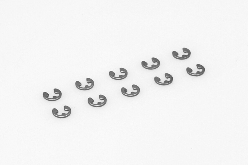 E-clips, 2,3mm, Verenstaal (10st) afbeelding