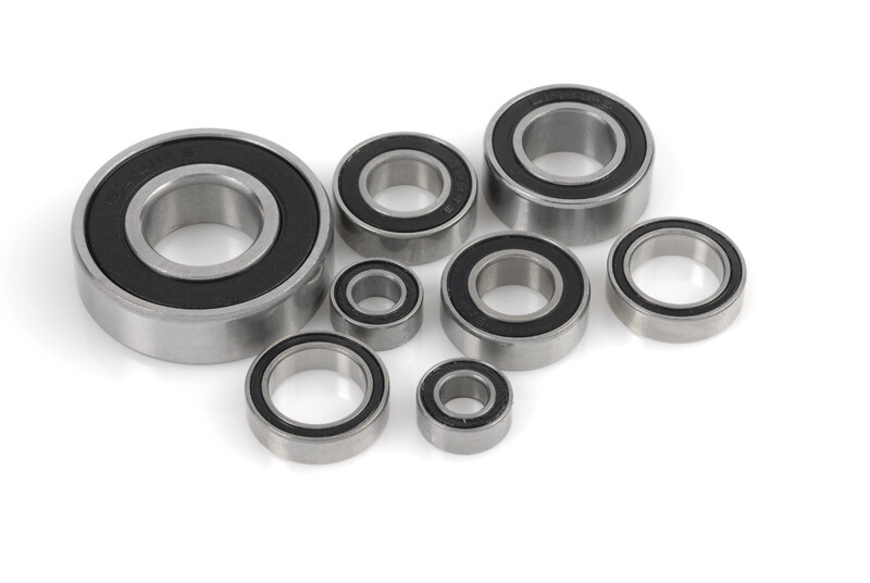 Kogellager Chrome, Rubber dichting, 6X13X5 - 686-2RS, (4 st)