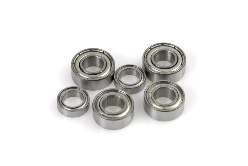 Kogellager Chrome, Metalen dichting, 3X8X4 - MR693ZZ, (2 st)
