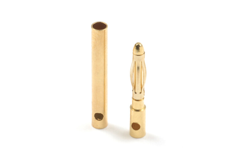 2.0mm goudstekker, Man. + Vrouw (4 paar) afbeelding