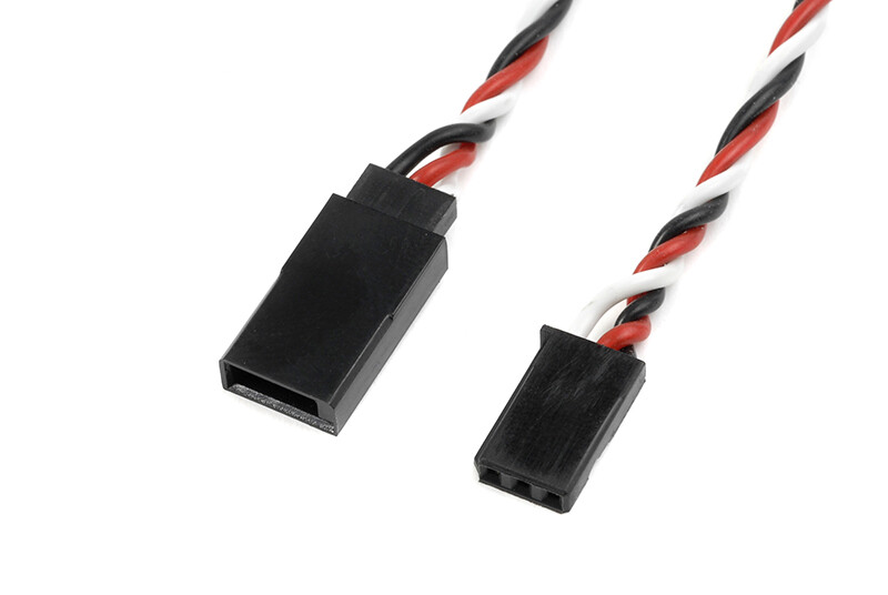 Verlengkabel "verdrild" Futaba, 22AWG, 45cm (1st) afbeelding