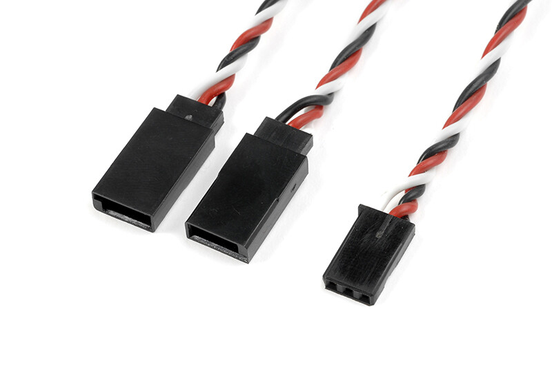 Y-kabel "verdrild" Futaba, 22AWG, 15cm (1st)
