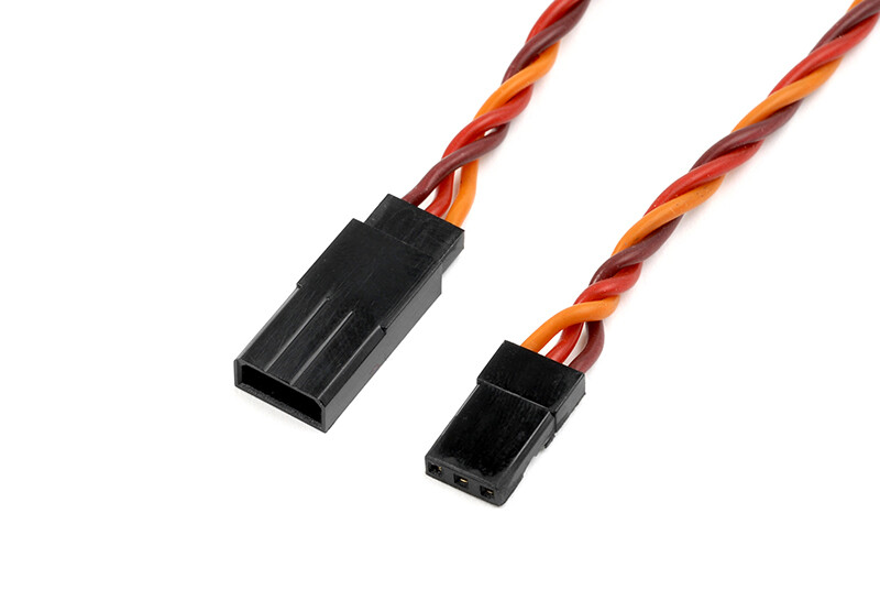 Verlengkabel "verdrild" JR/Hitec, 22AWG, 30cm (1st)