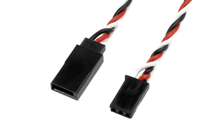Verlengkabel "HD silicone verdrild" Futaba, 22AWG, 10cm (1st) afbeelding