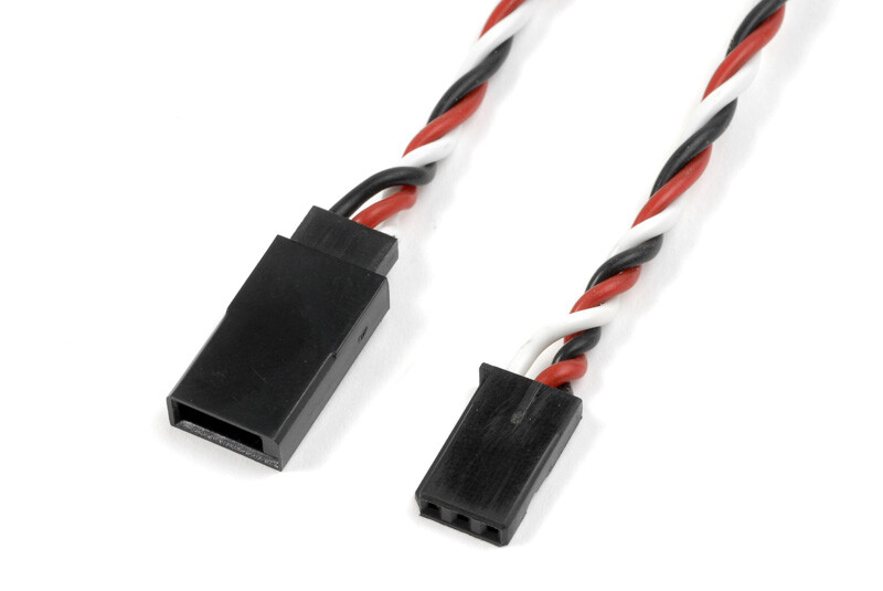 Verlengkabel "HD silicone verdrild" Futaba, 22AWG, 20cm (1st)