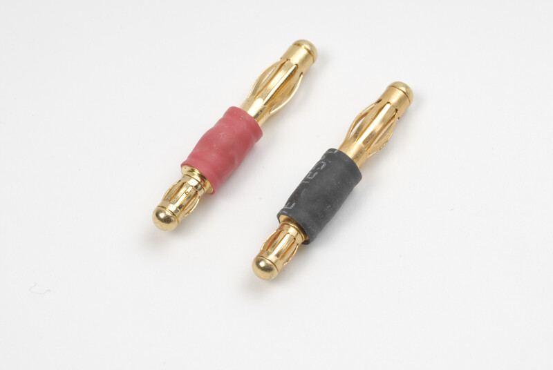 Adapter 3.5mm goudstekker > 4.0mm goudstekker (1paar) afbeelding