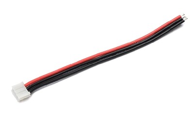 Balanceer connector Man 2S EH met kabel 10cm 22AWG Silicone kabel afbeelding