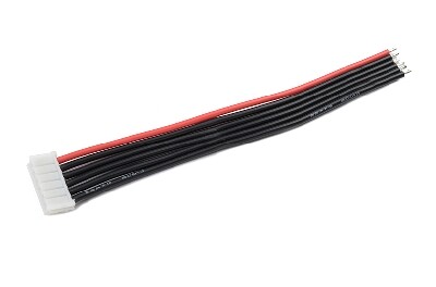 Balanceer connector Man 5S EH met kabel 10cm 22AWG Silicone kabel afbeelding
