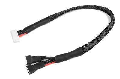 Balanceer adapterkabel 6S-XH vrouw naar 2x 3S-XH man 22AWG - 30cm afbeelding
