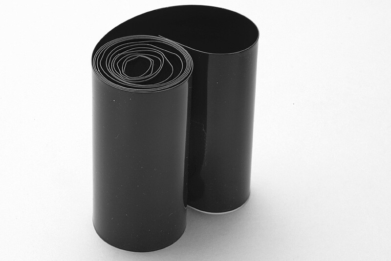 Krimpkous 91mm, Zwart (1m) afbeelding