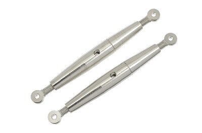G-Force - Draadspanner M3 - Messing (2) afbeelding