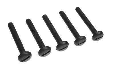 Vleugelschroef, M6, Nylon (5st) afbeelding