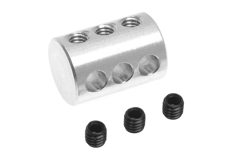 Aluminium adapter voor 3 stangen 3mm (1st) afbeelding