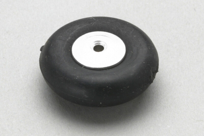 Staartwiel 10mm, aluminium velg afbeelding