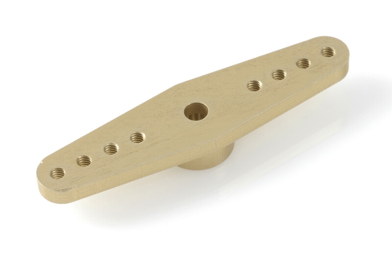 Aluminium servo hevel dubbel, 46mm, Futaba afbeelding