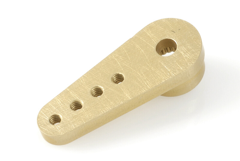 Aluminium servo hevel enkel, 28mm, JR afbeelding