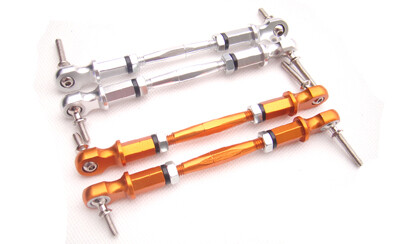 GTB Racing aluminium stuurstangen voor Baja - Zilver afbeelding