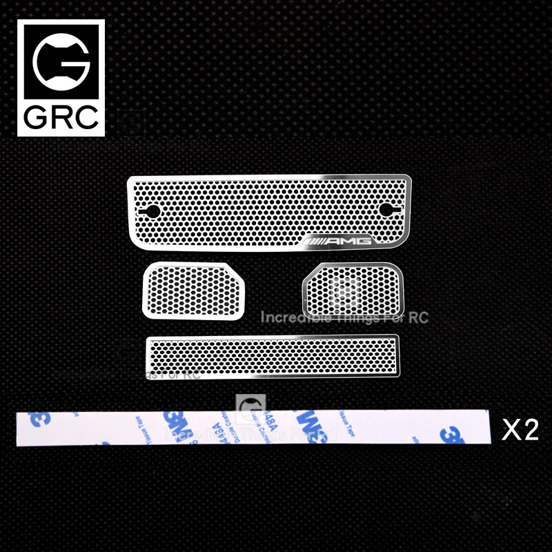 Stainless Steel Grill - Traxxas TRX6 G63