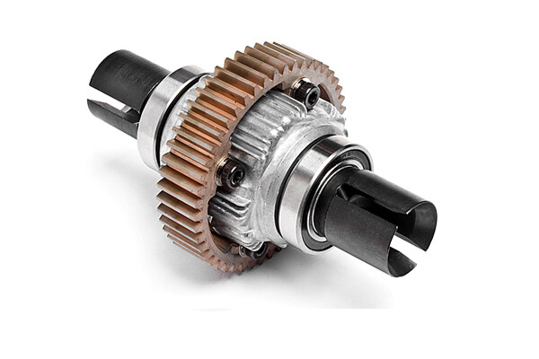Aluminium diff gear set afbeelding