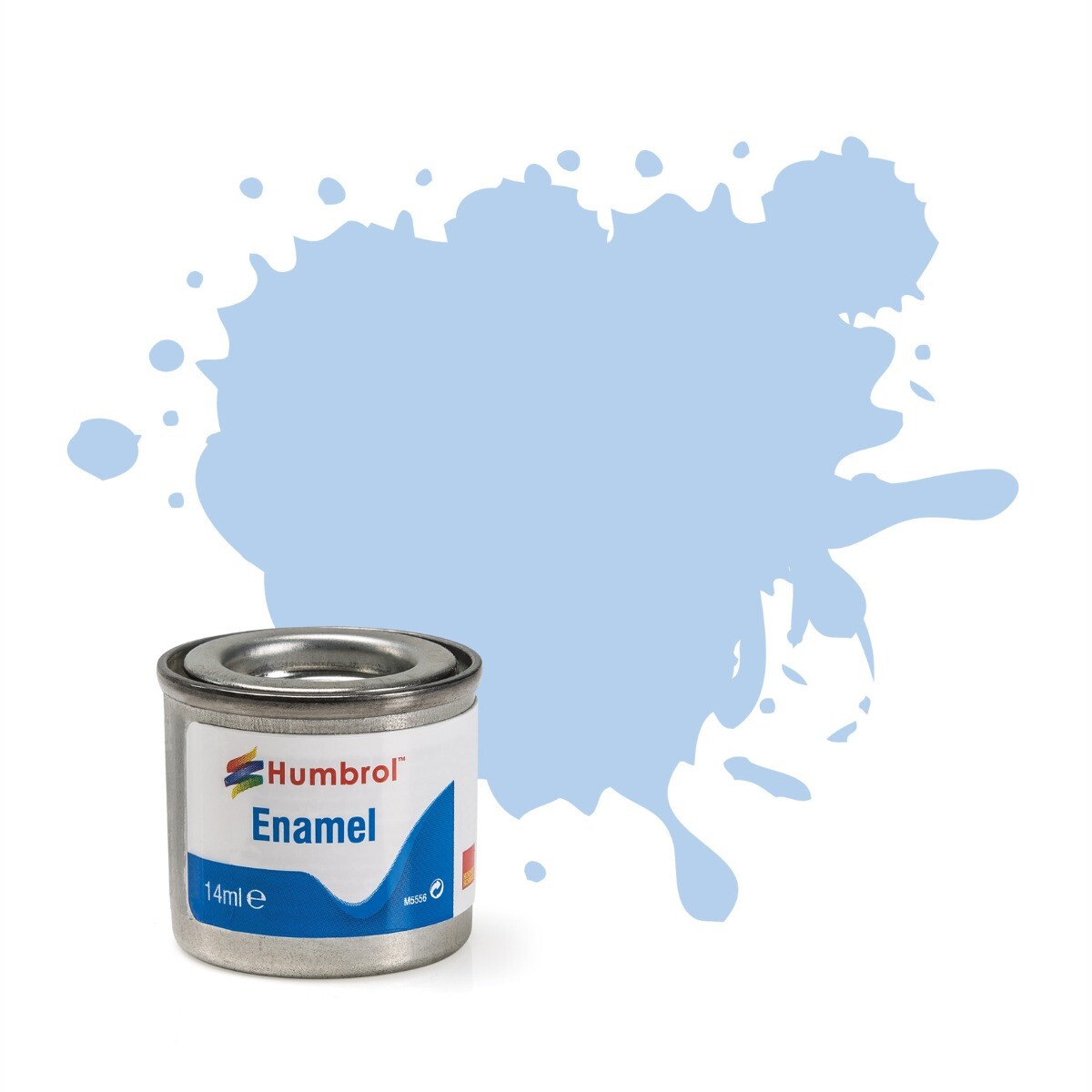 Humbrol Enamel NR.44 Pastel Blue Matt - 14ml afbeelding