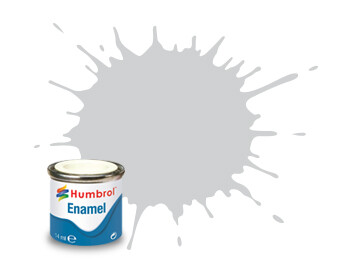 Humbrol Enamel NR.11 Silver Metallic - 14ml afbeelding
