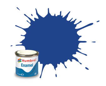 Humbrol Enamel NR.25 Blue Matt - 14ml afbeelding