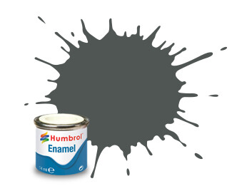 Humbrol Enamel NR.27 Sea Grey Matt- 14ml afbeelding