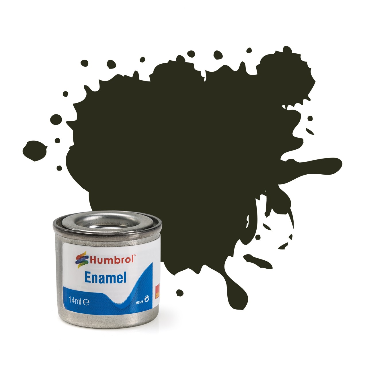 Humbrol Enamel NR.53 Gunmetal Metallic - 14ml afbeelding