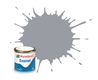 Humbrol Enamel NR.64 Light Grey Matt - 14ml afbeelding