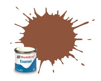 Humbrol Enamel NR.32 Brick Red Matt - 14ml afbeelding