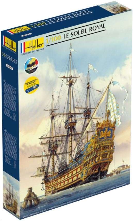 Heller 1/200 Royal Louis model-set afbeelding