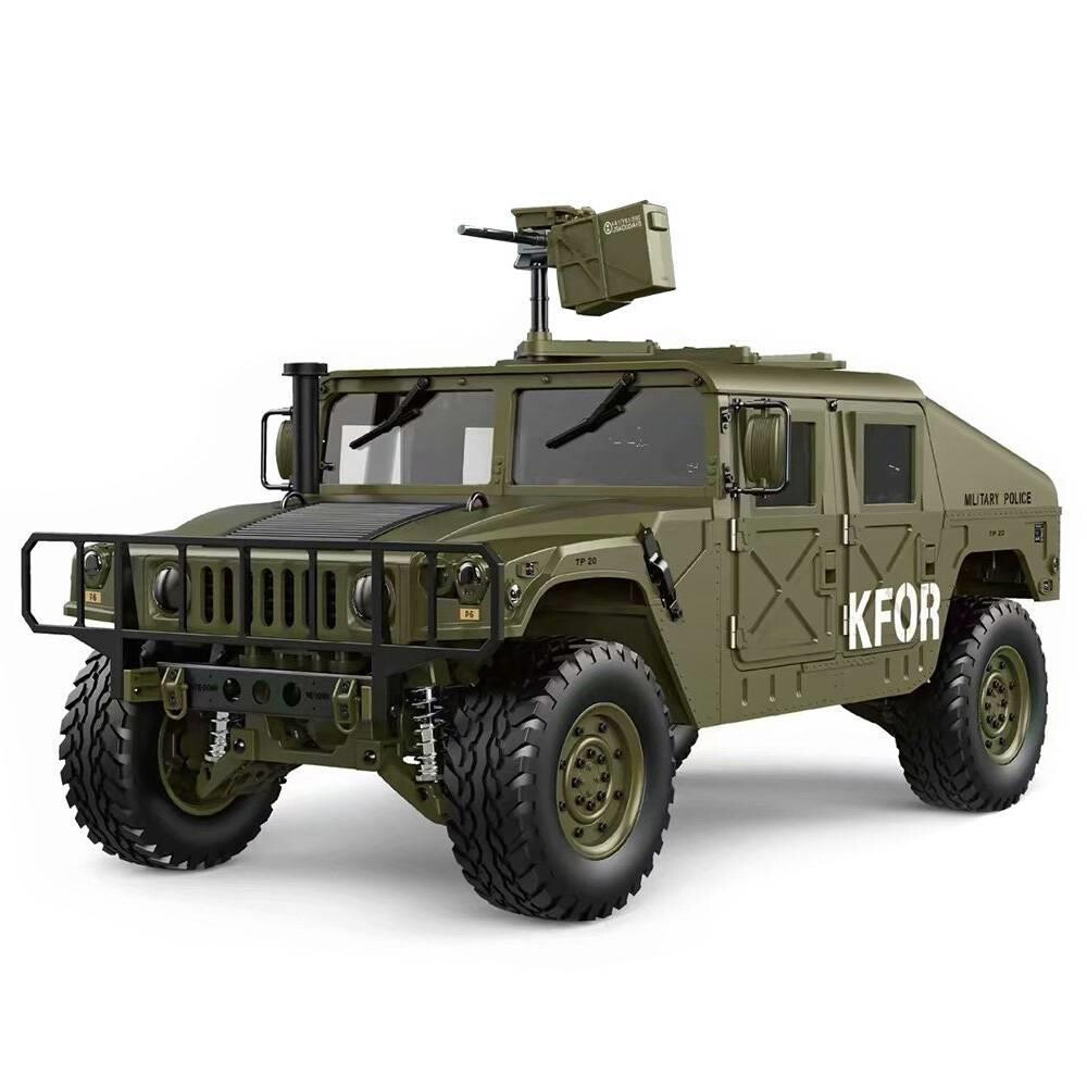HG P408 1/10 4WD US Military Crawler 2.4G Green - TopRC