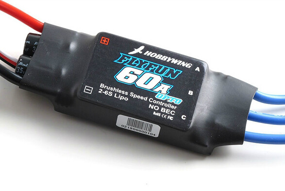 Hobbywing FlyFun 60A OPTO regelaar afbeelding