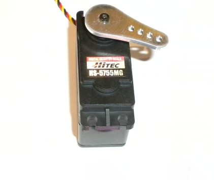 Aluminium servo hevel enkel, 15T (Savox 0235/0236, Hitec 5755MG/5765MH, Rhino Digi 4) afbeelding