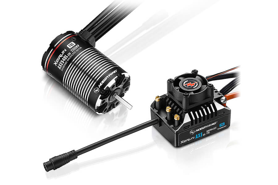 Hobbywing Combo Xerun AXE540 2300kv R2 FOC Sensored Brushless Set