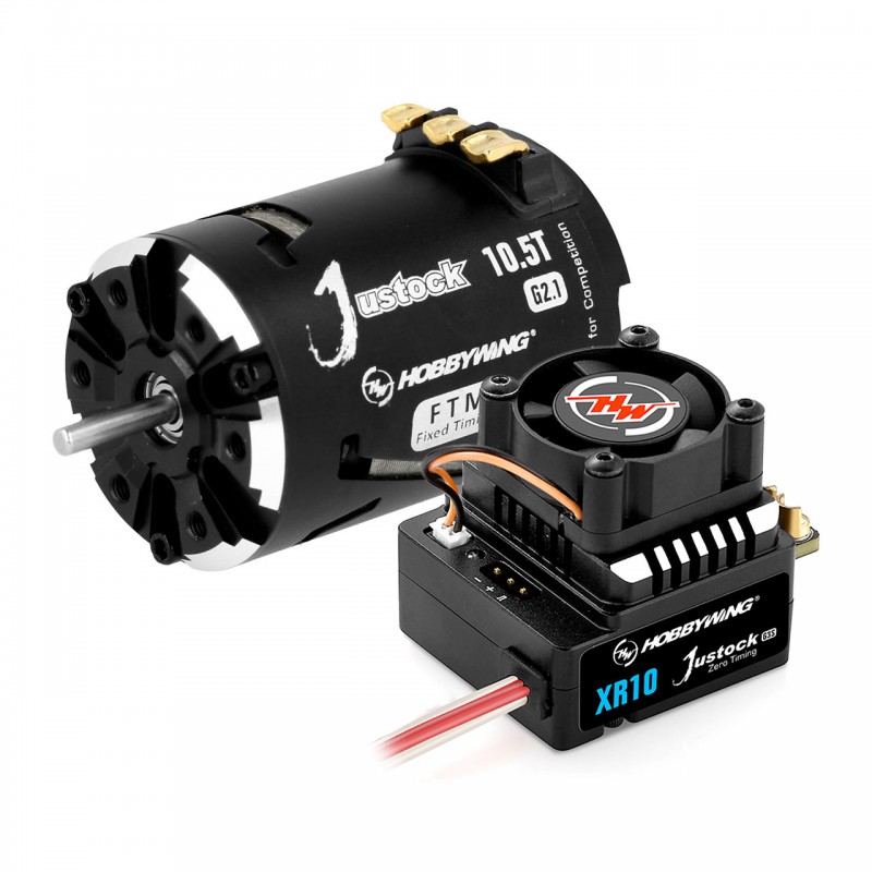 Hobbywing Combo XR10 Justock G3S ESC/Justock G2.1 10.5T