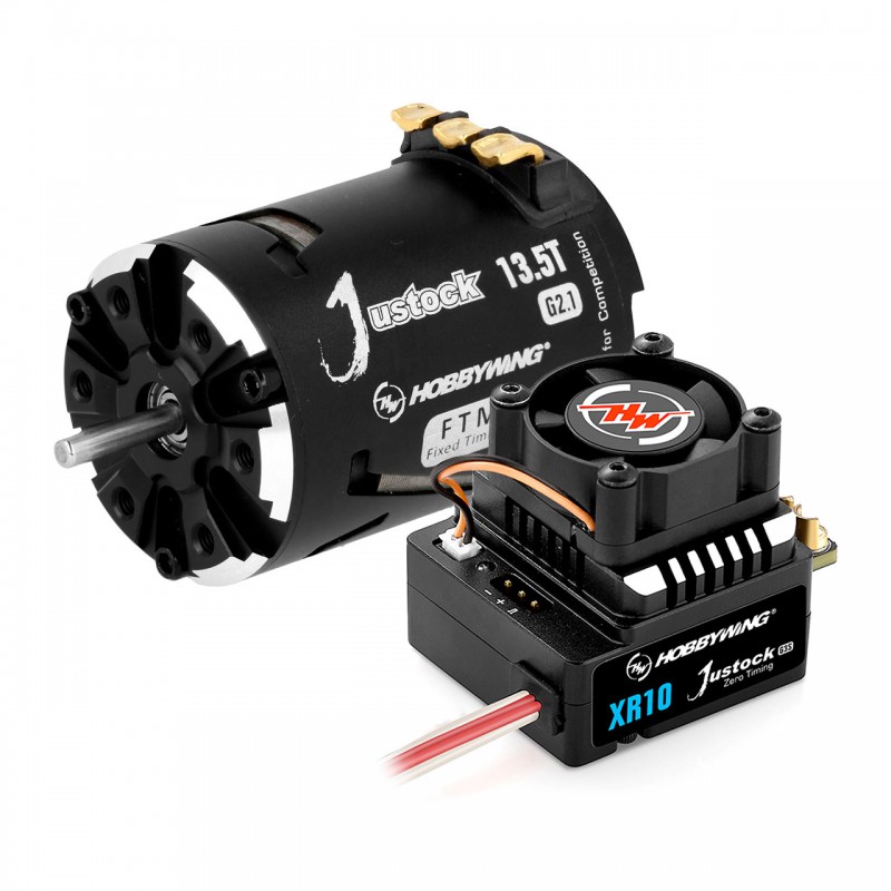 Hobbywing Combo XR10 Justock G3S ESC/Justock G2.1 13.5T