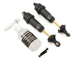 Shocks, GTR xx-long hard-anodized, PTFE-coated bodies with TiN shafts (assembled) (2) (without springs) afbeelding