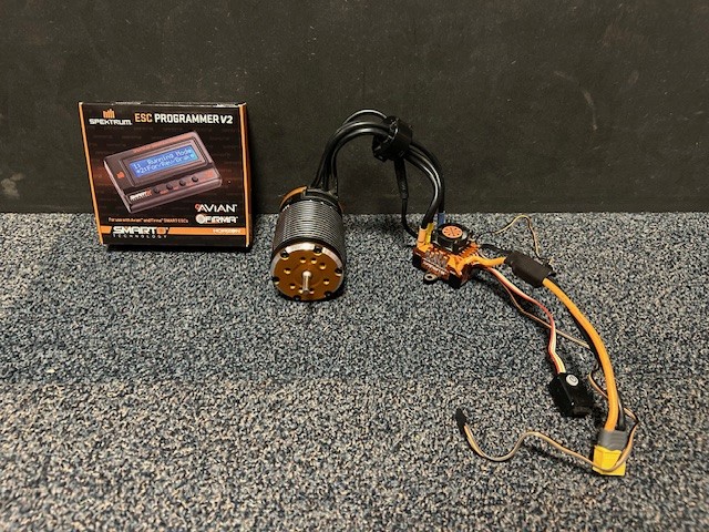 Tweedehands Firma 1200Kv 1/6 BL Sensored Crawler Motor + Firma 120A Sensored Brushless Smart Crawler ESC, 2S-4S: IC5 afbeelding