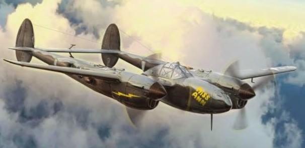 Italeri 1/72 P-38J Lightning