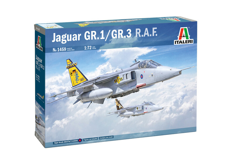 Italeri 1/72 Jaguar GR.1/GR.3 R.A.F afbeelding
